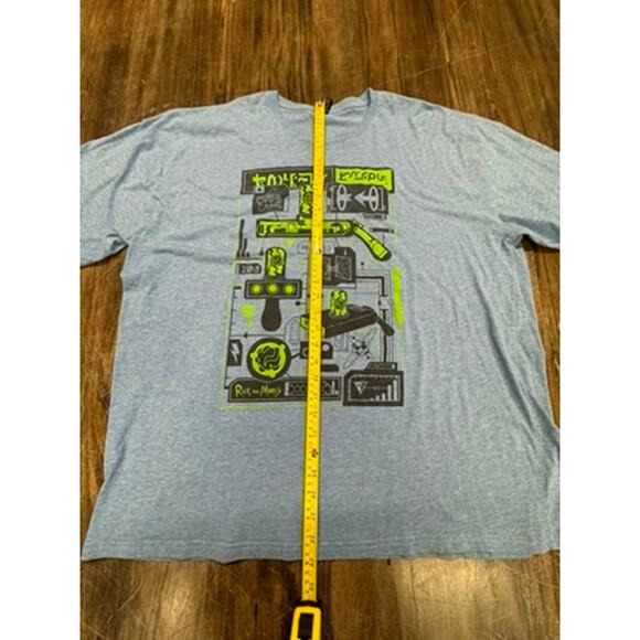 LootCreate T-Shirt 3XL, Blue W/Graphics - Picture 6 of 7